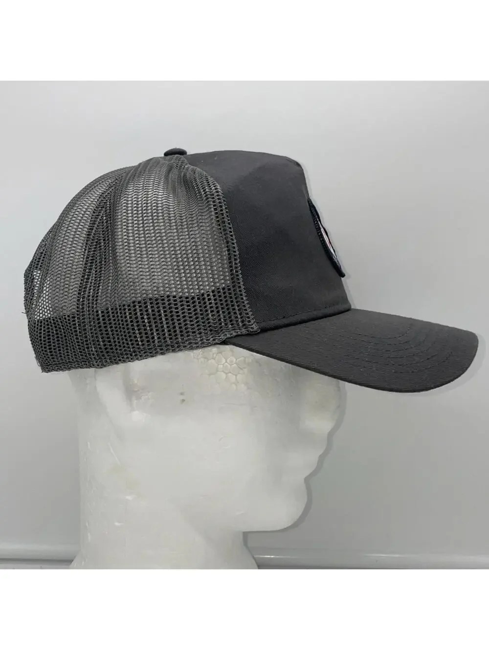 Rawgear Los Angeles California Distressed Mesh Trucker Snapback Hat Cap Fitness